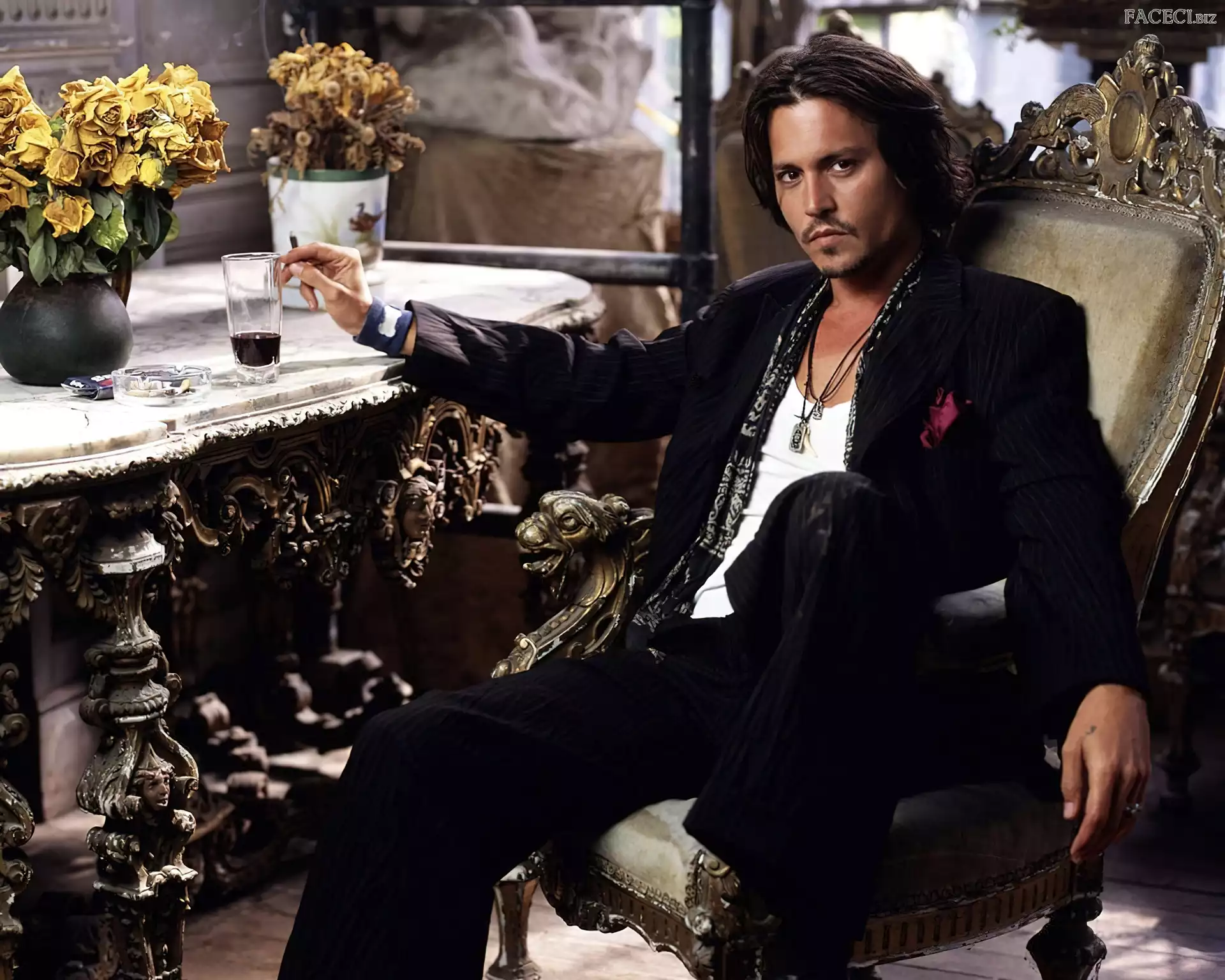 Fotel, Johnny Depp
